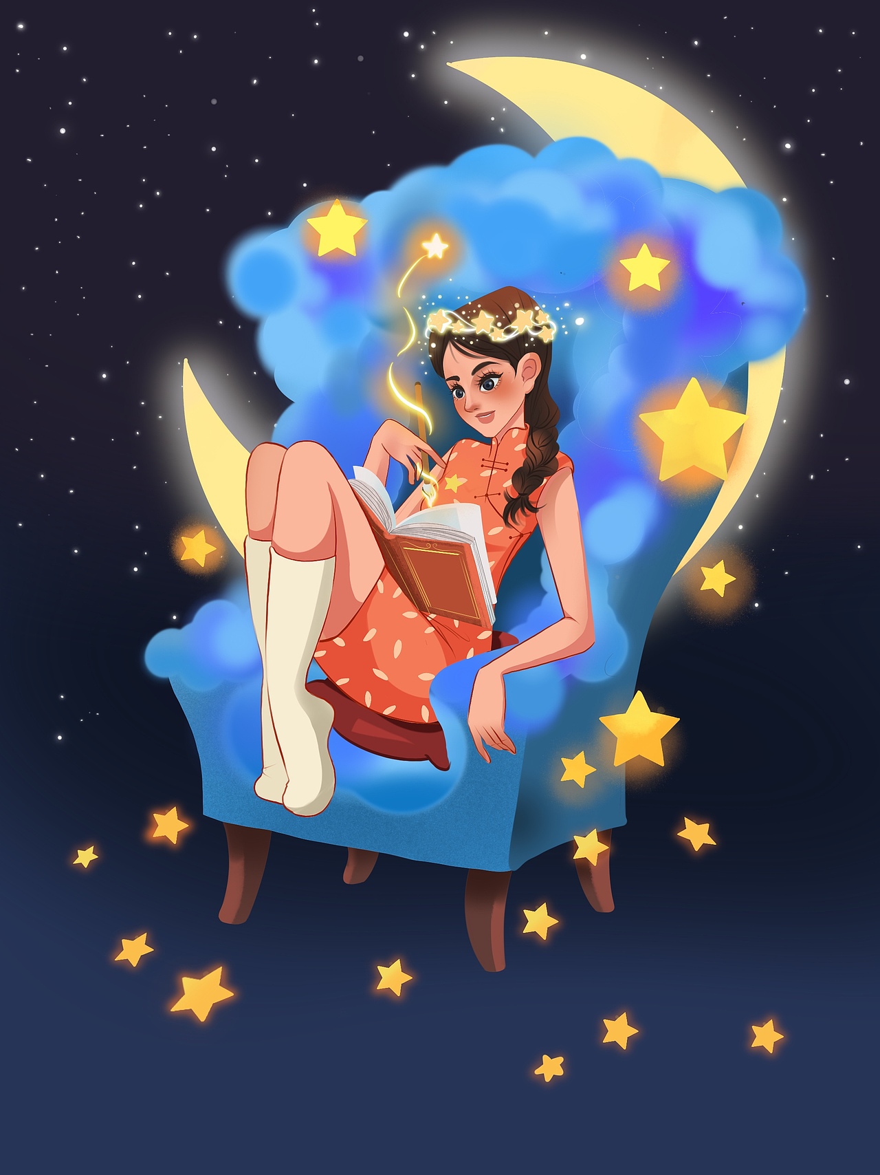 可爱的她们（图ZMzIyMDI5MDg0） - 商业插画 - 站酷设计师vivisaer原创素材 - 站酷ZCOOL