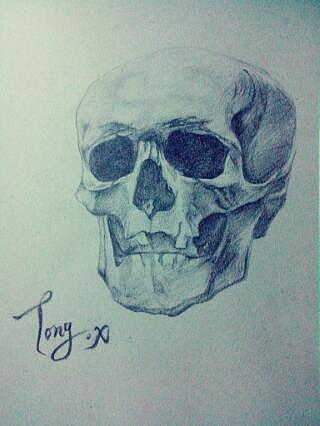 頭蓋骨（圖ZMTUyMzE3ODQ=） - 繪畫 - 站酷設(shè)計(jì)師鐵錘幺妹兒原創(chuàng)素材 - 站酷ZCOOL