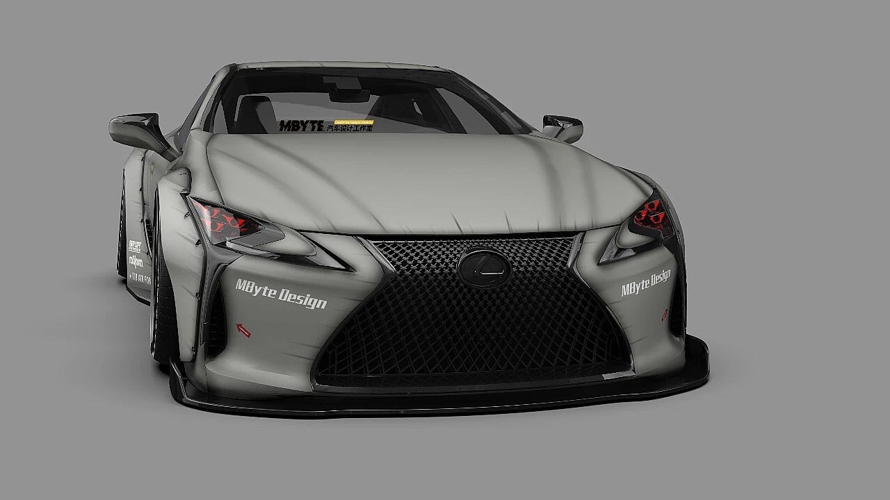 MBYTE 汽车改装概念设计 Lexus LC500（图ZMTQ1MjgxMjY4） - 交通工具 - 站酷设计师MBYTE_CHINA原创素材 - 站酷ZCOOL