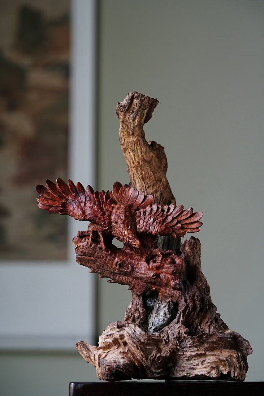 黄花梨 |大鹏展翅