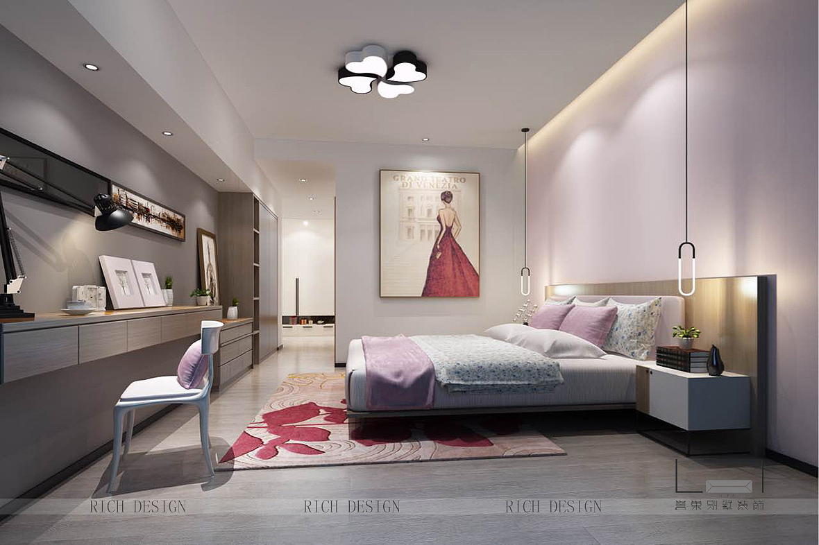 港铁天颂现代装修装饰，深圳装修公司