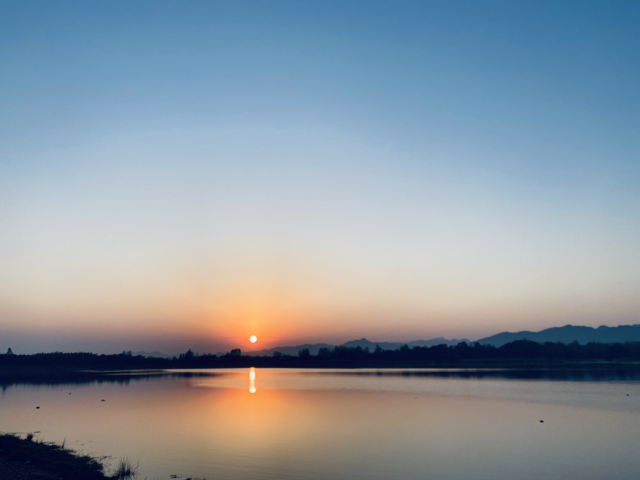 日出而作 钓鱼老叟浣纱人