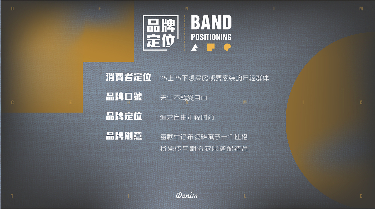 #牛仔布瓷砖品牌设计#（图ZNjgyODI0NjA=） - 品牌 - 站酷设计师何浩斌原创素材 - 站酷ZCOOL