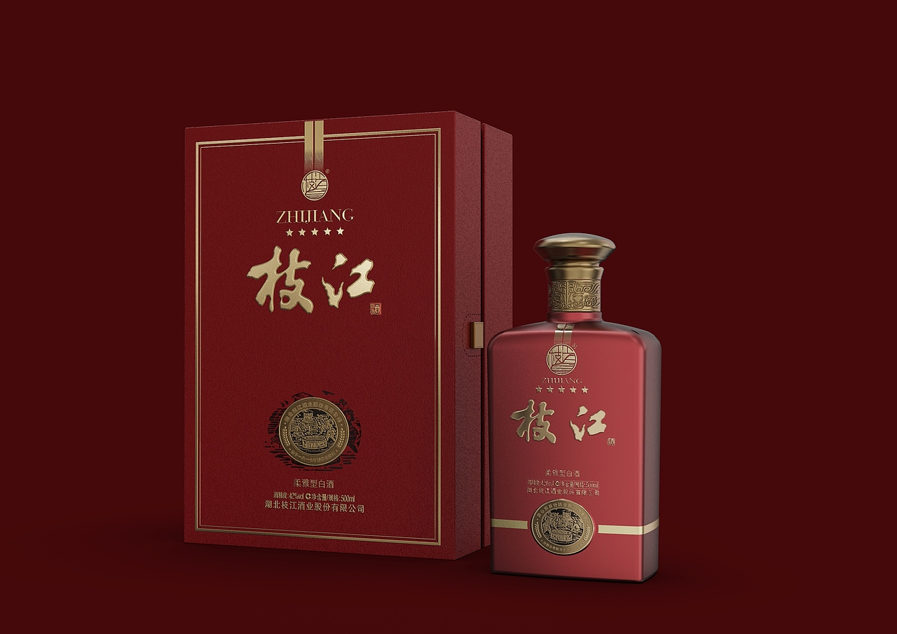 传统风格白酒包装设计（已商用）（图ZMjE3NDU5MDEy） - 包装 - 站酷设计师侯琳原创素材 - 站酷ZCOOL
