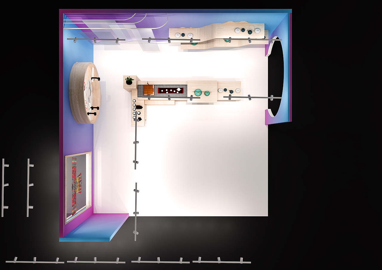 中国昆曲博物馆展位（图ZMjIyMzAwNzky） - 其他三维 - 站酷设计师小林和家原创素材 - 站酷ZCOOL