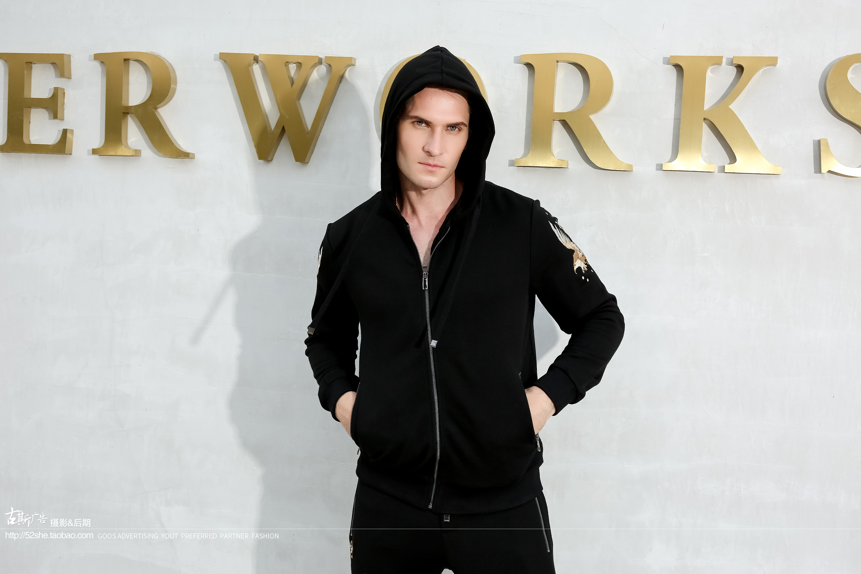 欧美男装休闲西装 休闲装专业男外模拍摄polo衫摄影