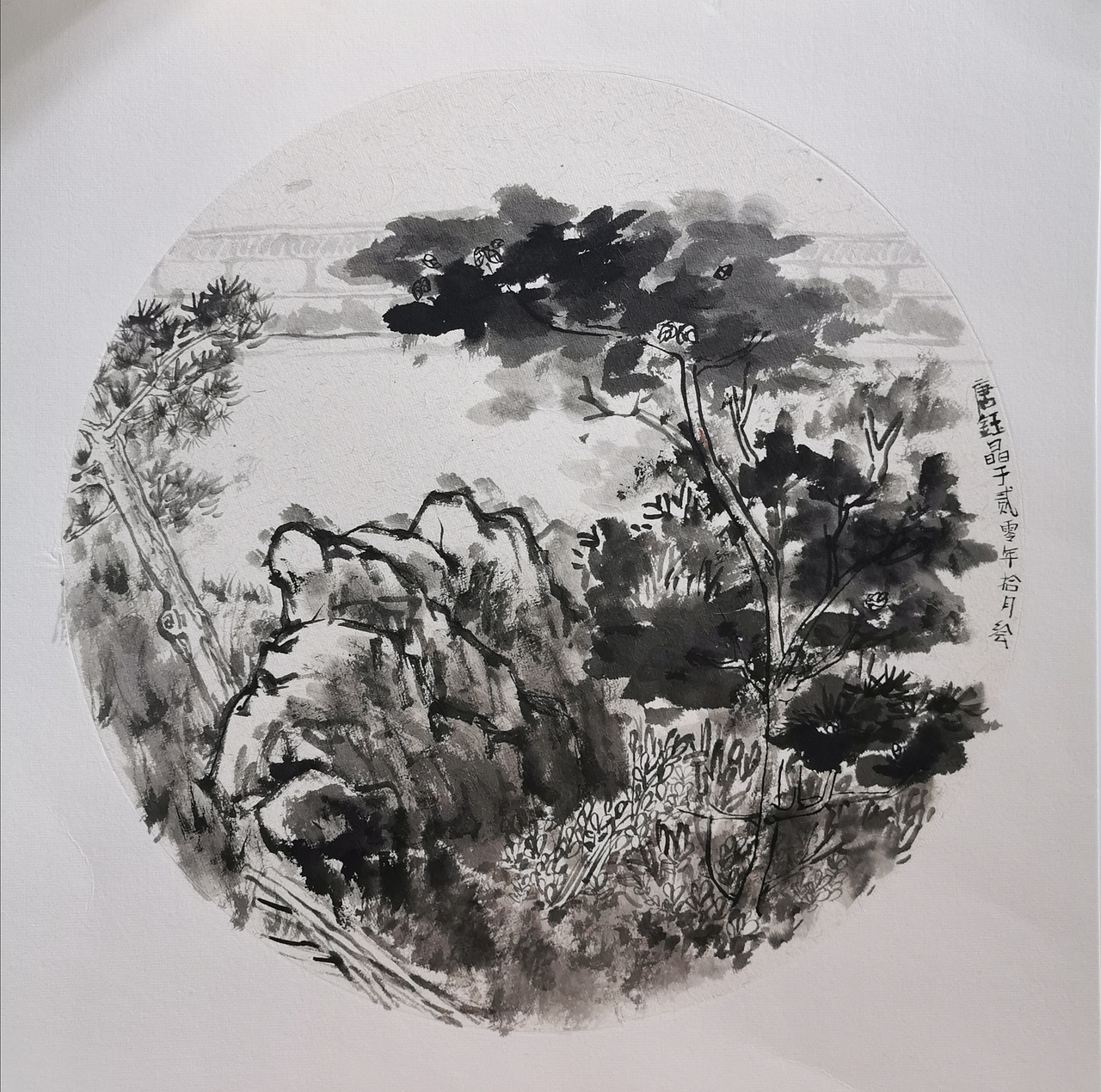 【威海烟墩角水墨写生】（图ZMjI5NzE2MDM2） - 绘画 - 站酷设计师鹘栖骨原创素材 - 站酷ZCOOL