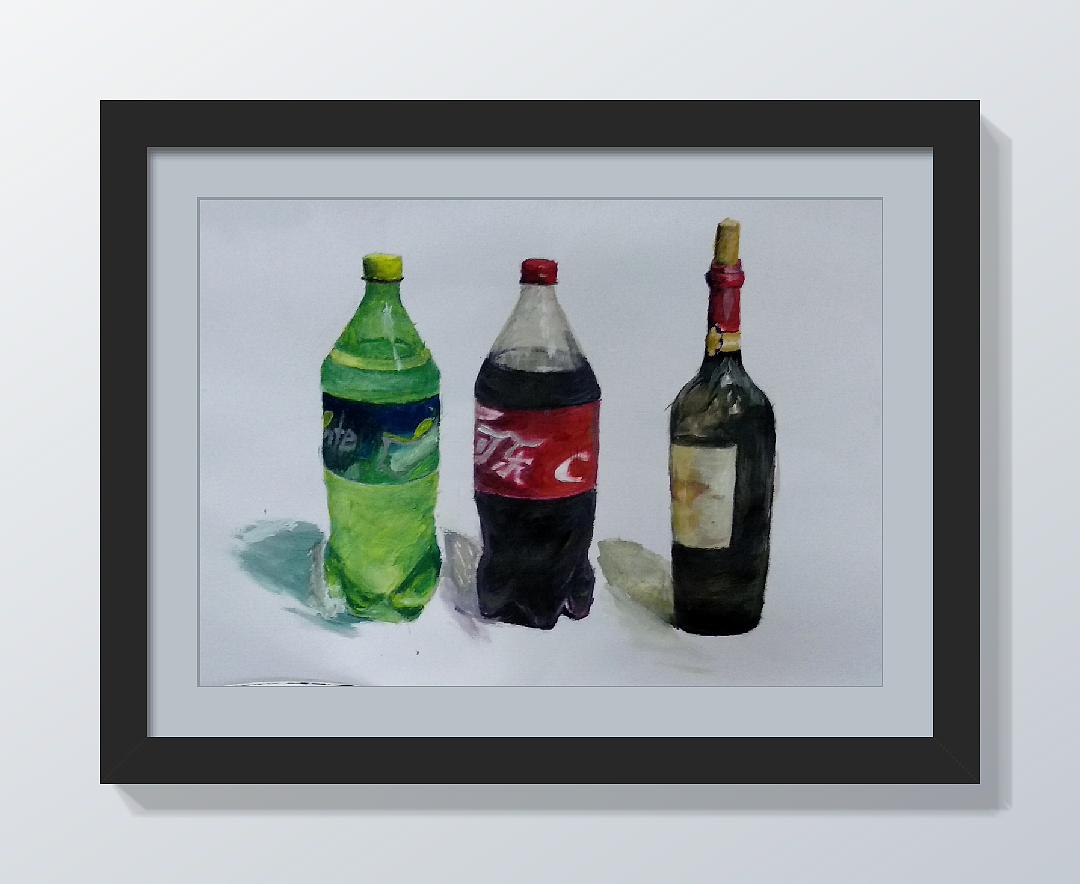 近期的一些绘画作品(素描,水粉,马克笔)