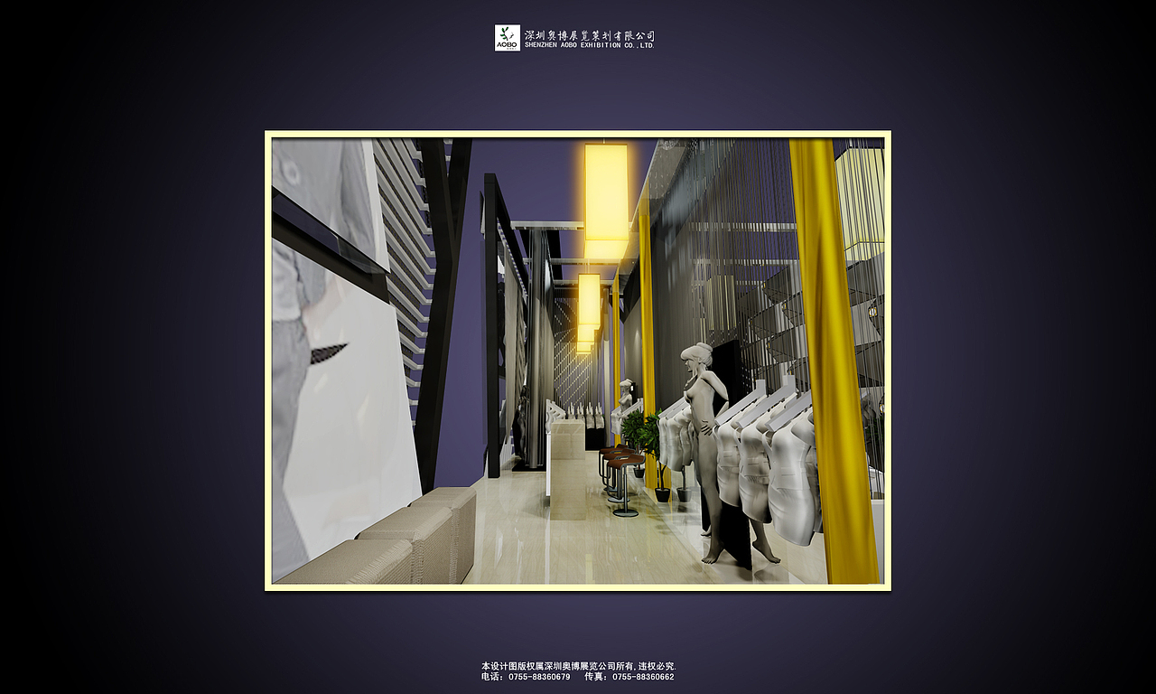 展位方案设计（图ZNDU3MjY4OA==） - 其他三维 - 站酷设计师_aisin_原创素材 - 站酷ZCOOL