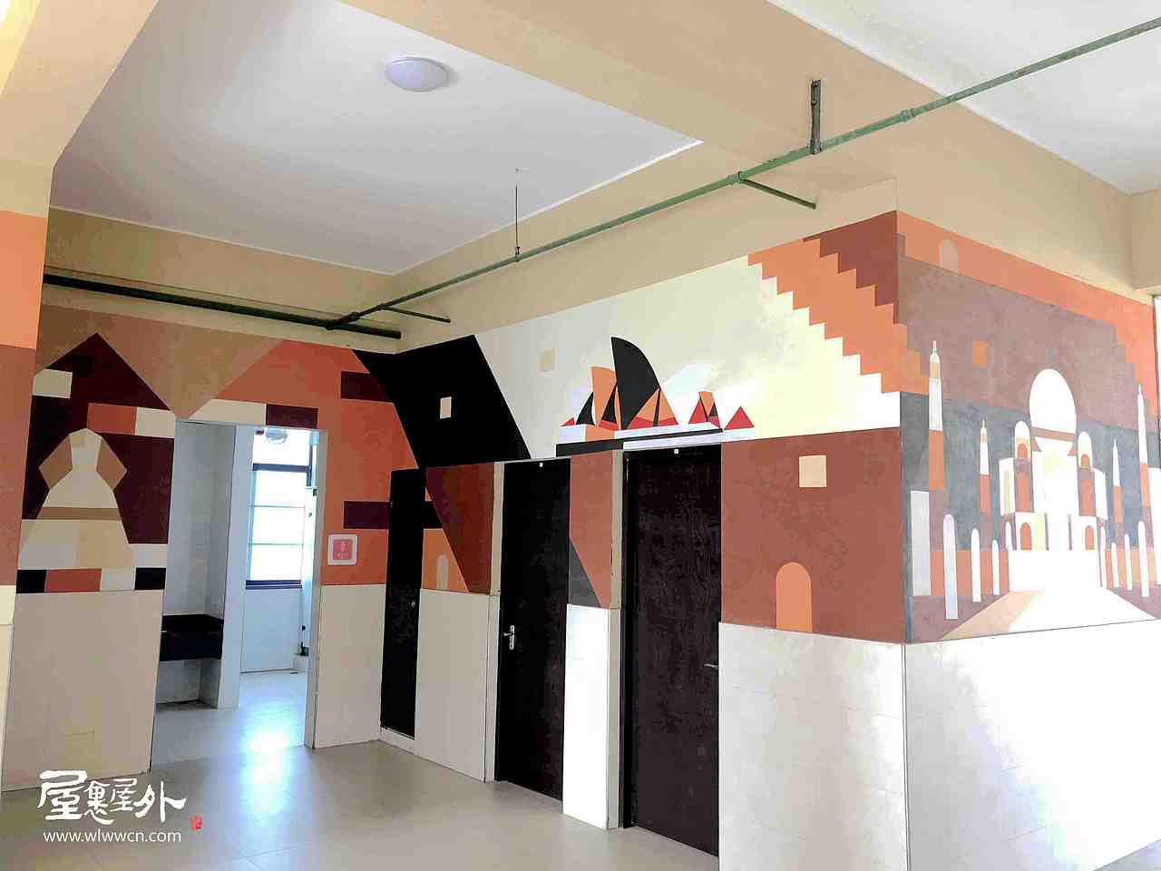 杭州丁兰小学(二期)空间墙绘设计