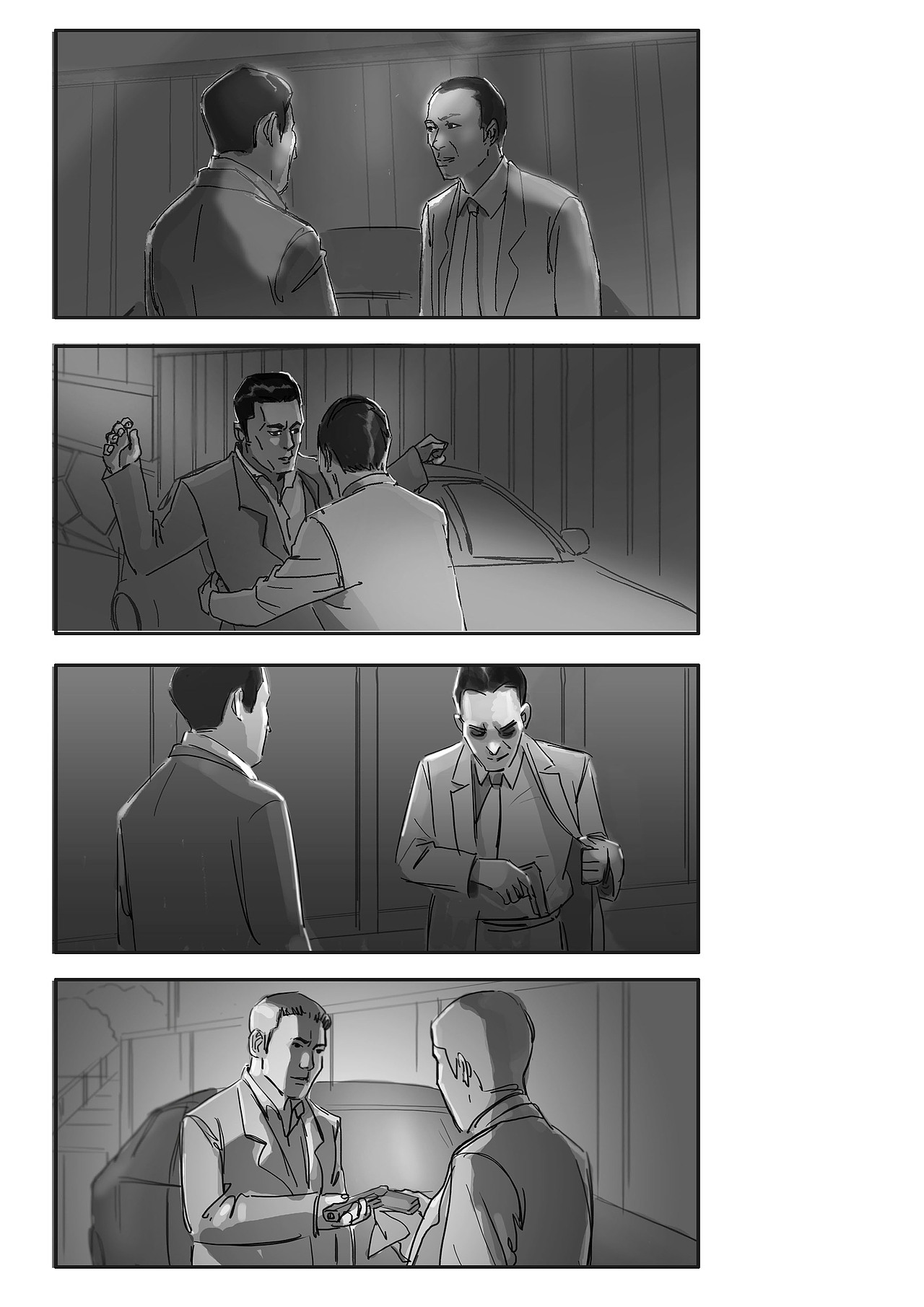 分镜练习（图ZOTE1NTEwNjQ=） - 设定/分镜 - 站酷设计师1020249950原创素材 - 站酷ZCOOL