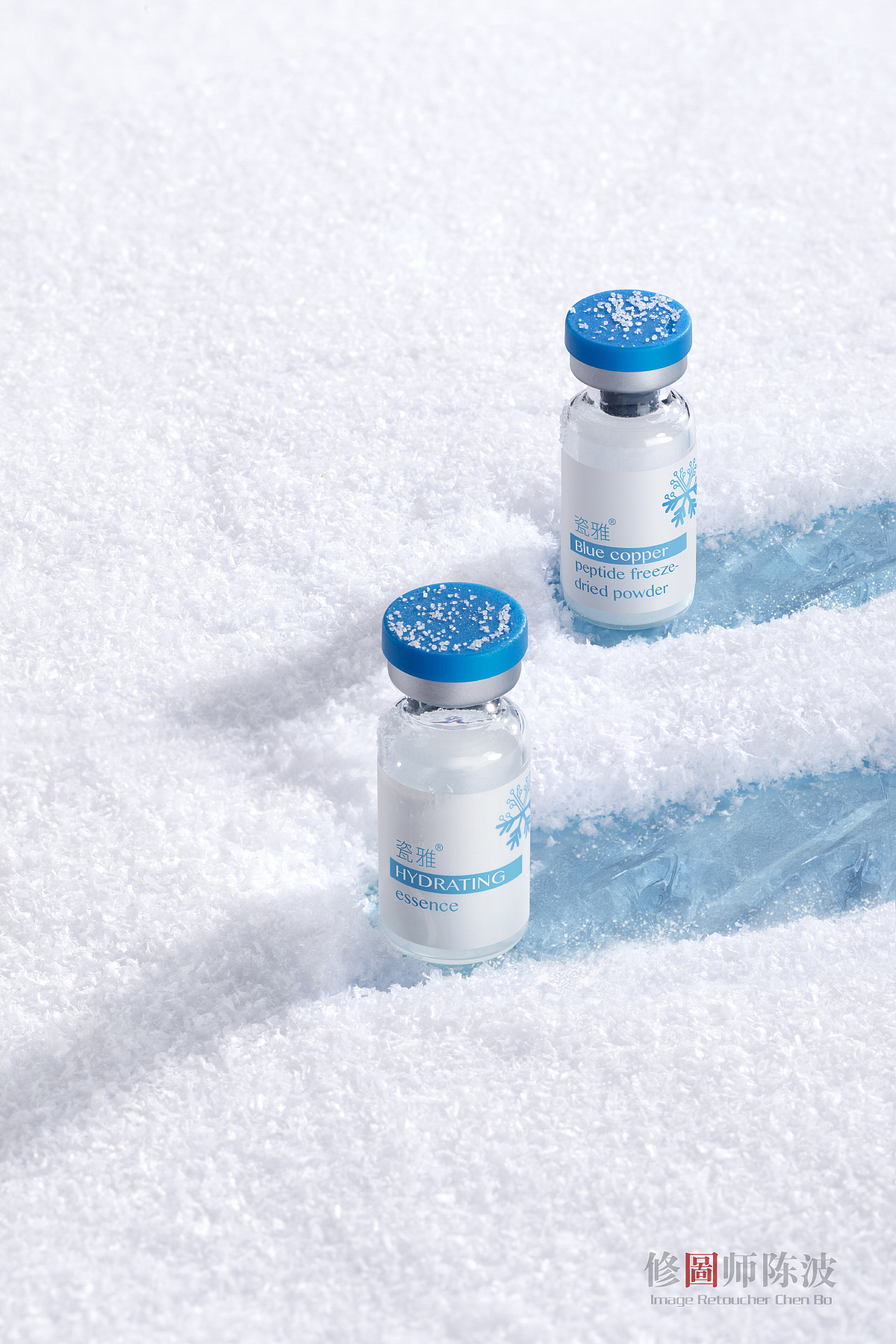 蓝酮冻干粉场景拍摄