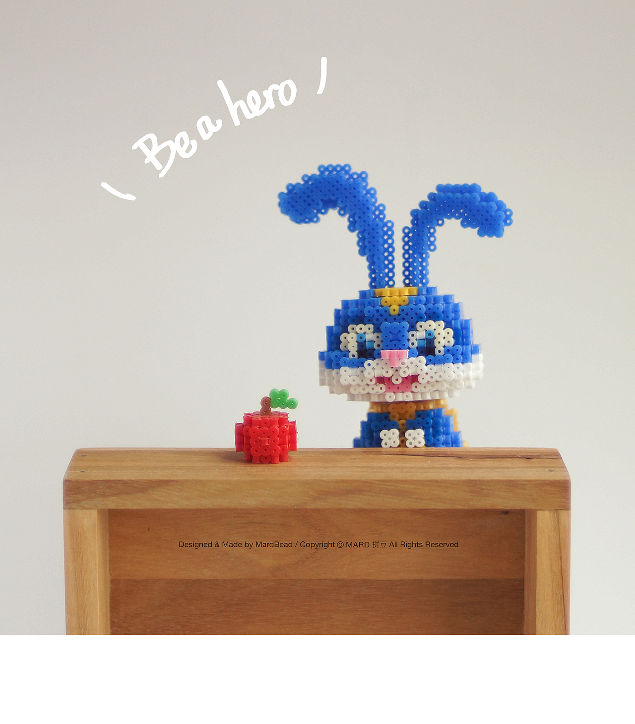 MARD拼豆原创-爱宠大机密2-兔子