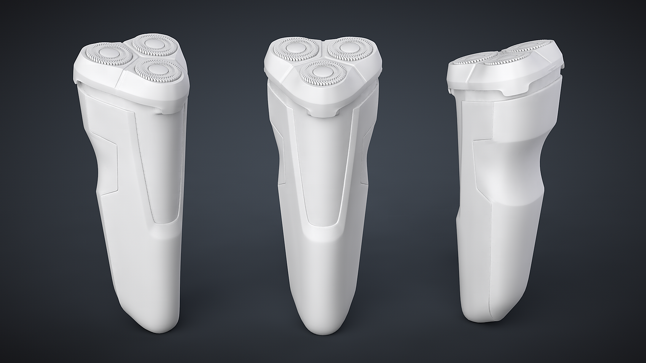 PHILIPS飞利浦剃须刀-（C4D产品建模）（图ZMTc4MDg5MDg0） - 产品 - 站酷设计师南柯_Nack原创素材 - 站酷ZCOOL
