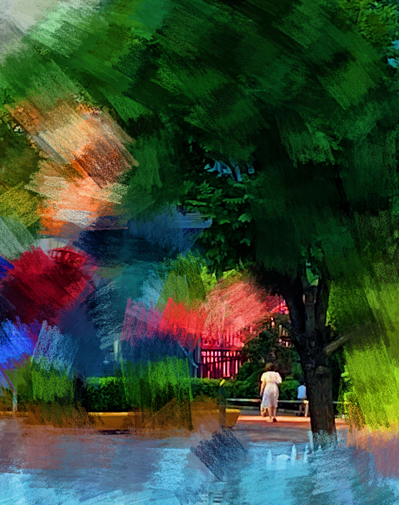 刘勇良画意摄影：脚步