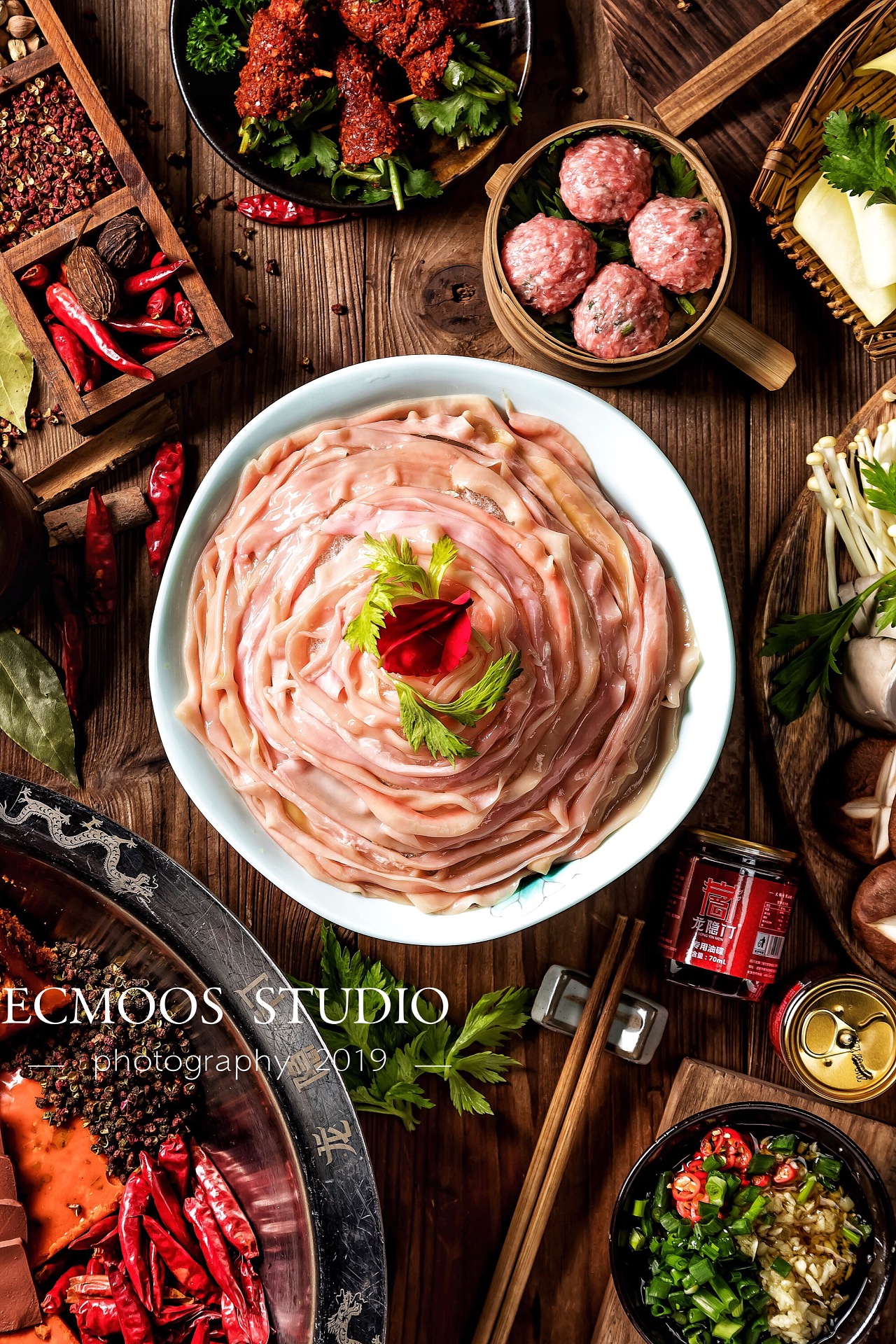 龙瘾门火锅产品拍摄