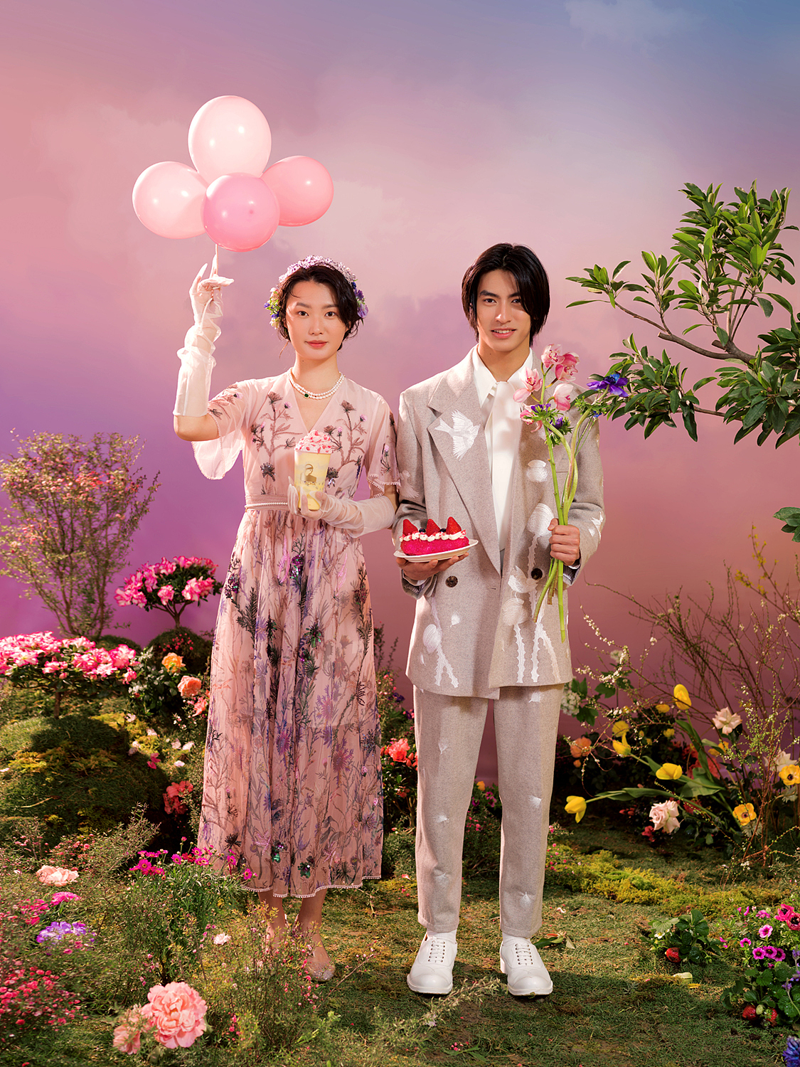 乐乐茶商业拍摄 情人节刊