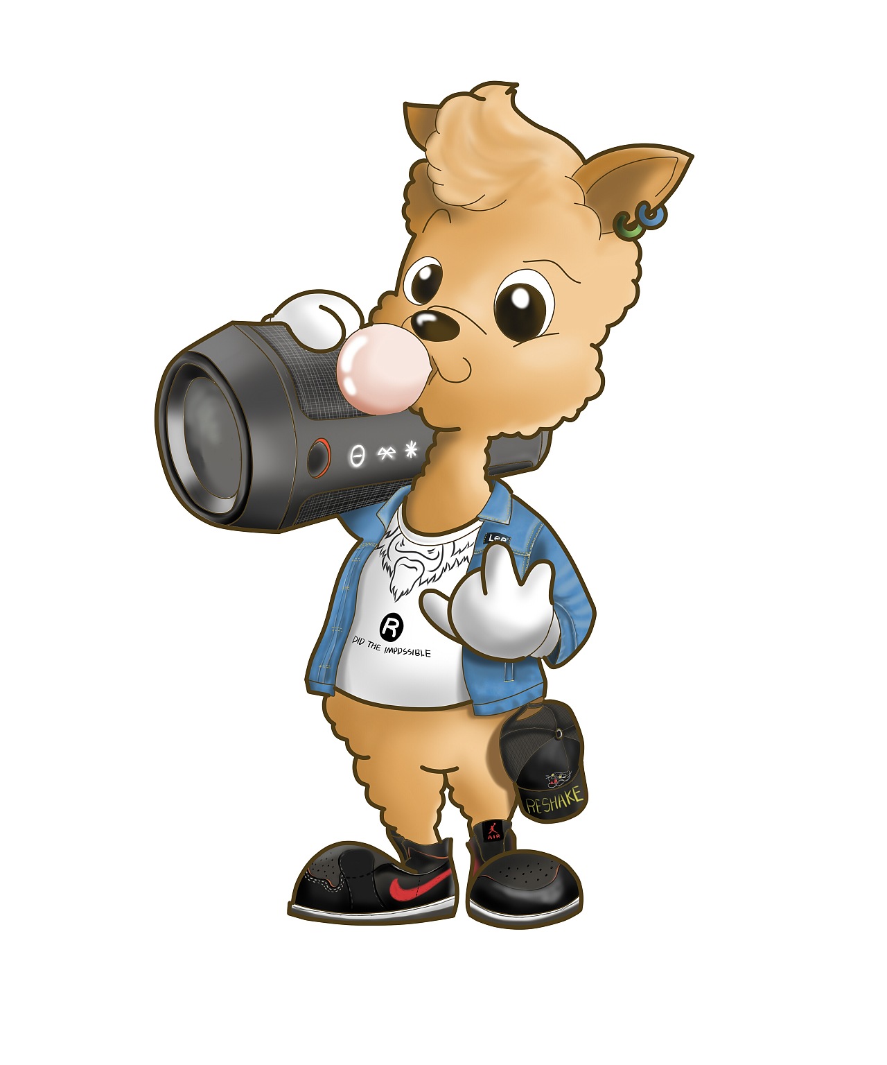 原创手绘,卡通羊驼合集