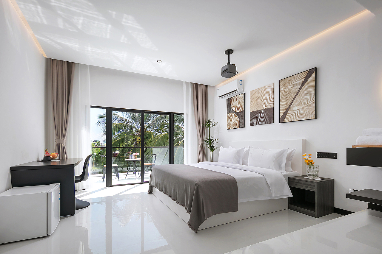 民宿建筑拍摄-三亚西岛净界民宿