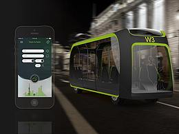 TOWNTOTOWN-Volvo公交2.0,解决市区城郊之间的交通问题