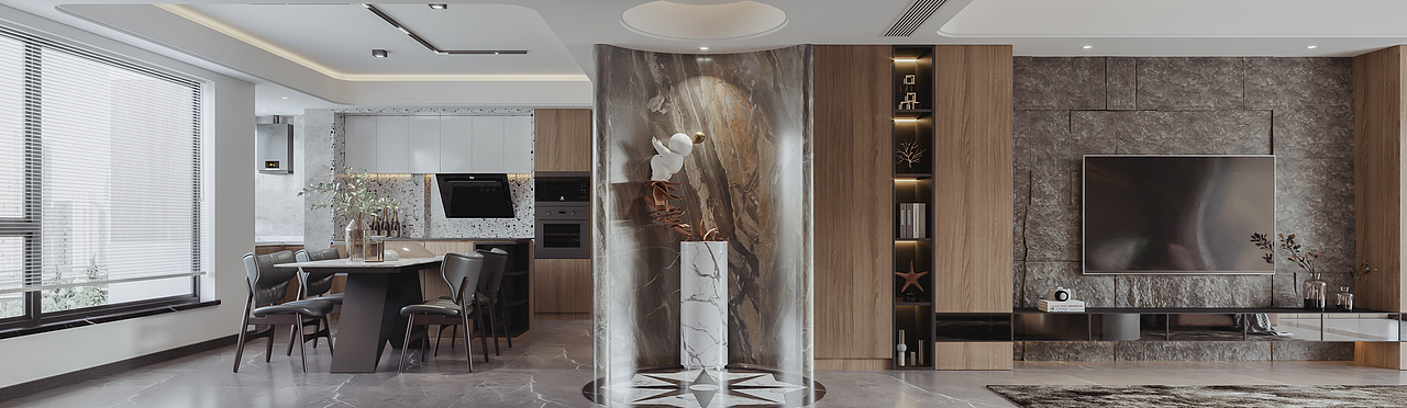 现代风格全房效果图（图ZMTg1OTM0NDUy） - 家装设计 - 站酷设计师呜叽唛叽原创素材 - 站酷ZCOOL