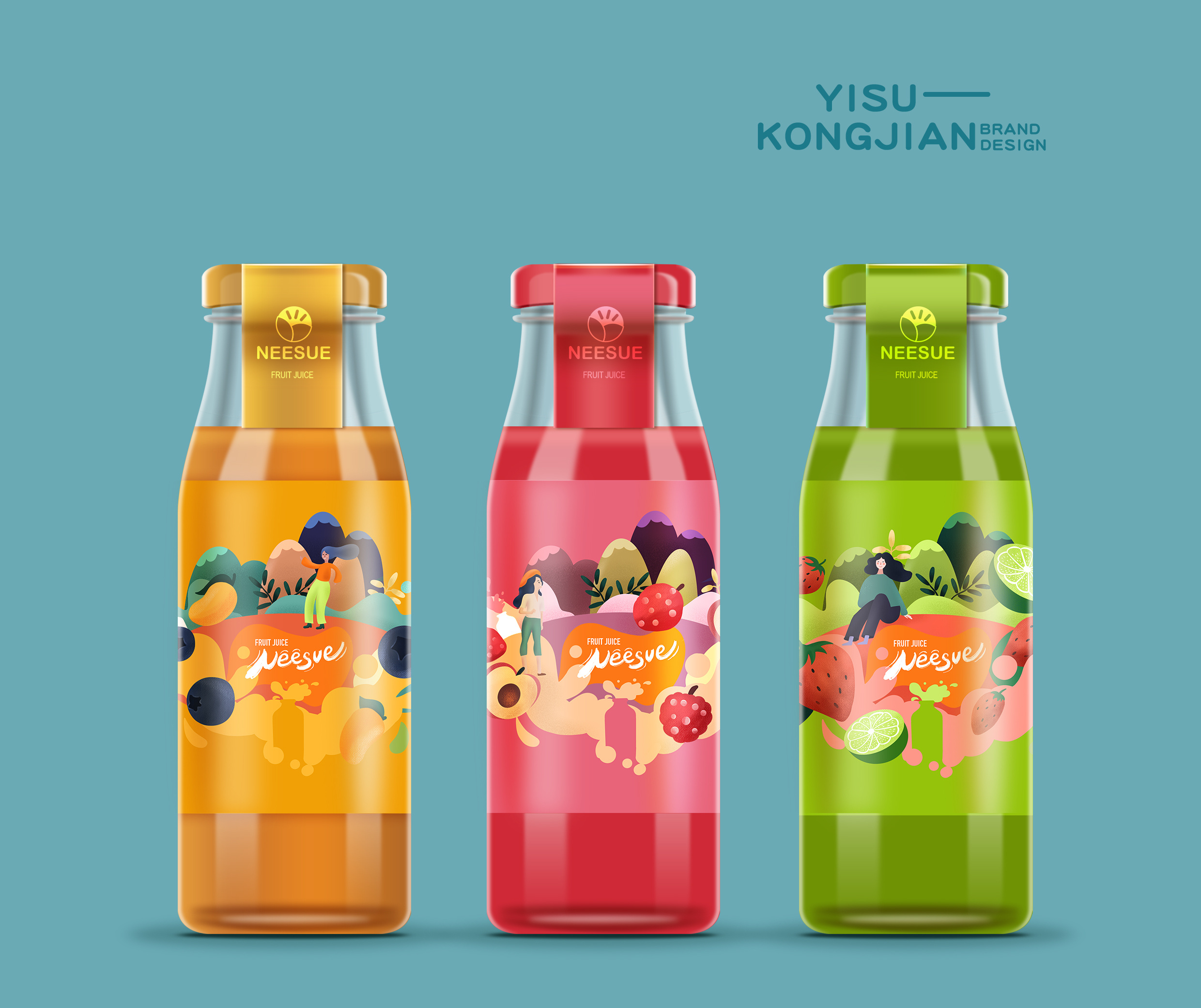 果汁包装设计说明创意图片