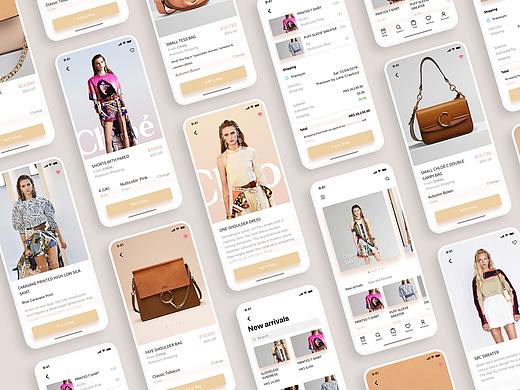 电子商务平台设计, Chloé 蔻依 2019 SS