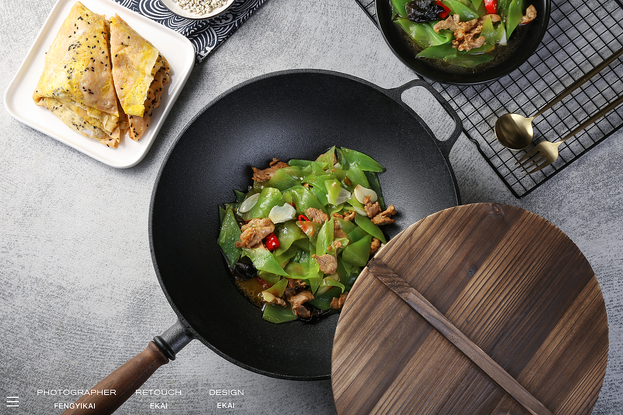 Guo | 铸铁锅拍摄.