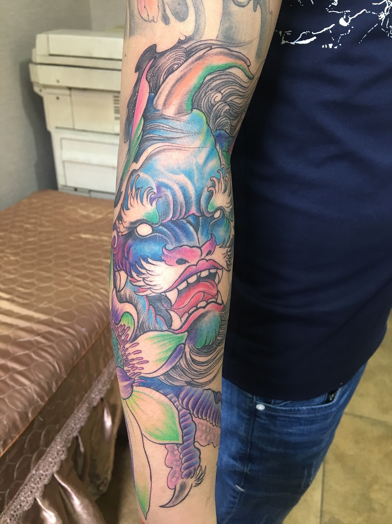 满背鲤鱼纹身图案吴江酷客纹身吴江纹身哪里好