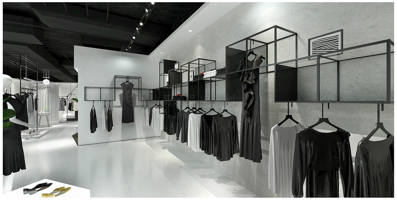 1972女装连锁店设计|连锁店设计|女装连锁店设计（图ZMTI0OTc0Mzc2） - 家装设计 - 站酷设计师易源品牌策划原创素材 - 站酷ZCOOL