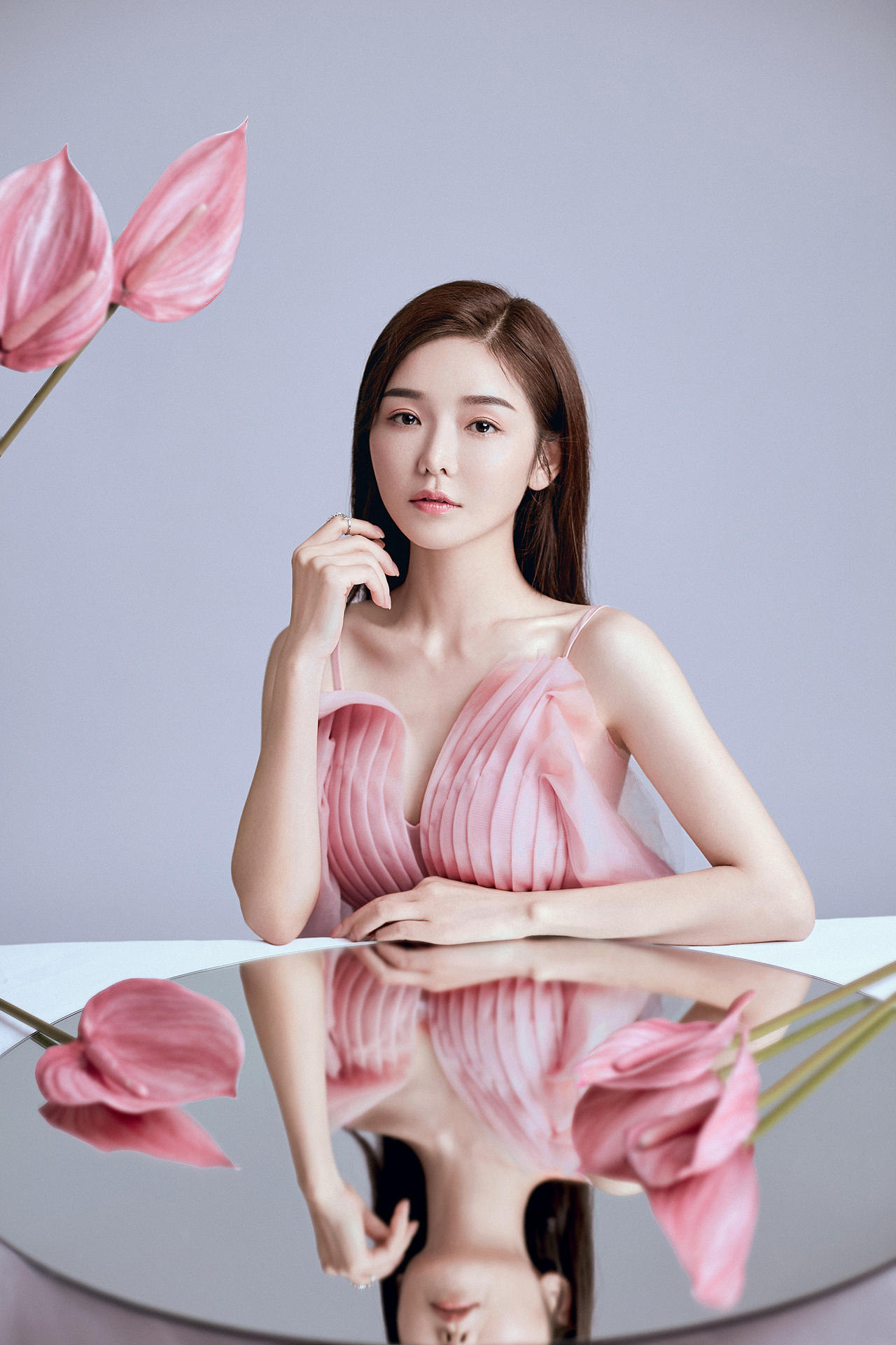 🌸晒一朵粉掌花（图ZMjI3ODc3OTA4） - 人像摄影 - 站酷设计师周周商业修图原创素材 - 站酷ZCOOL