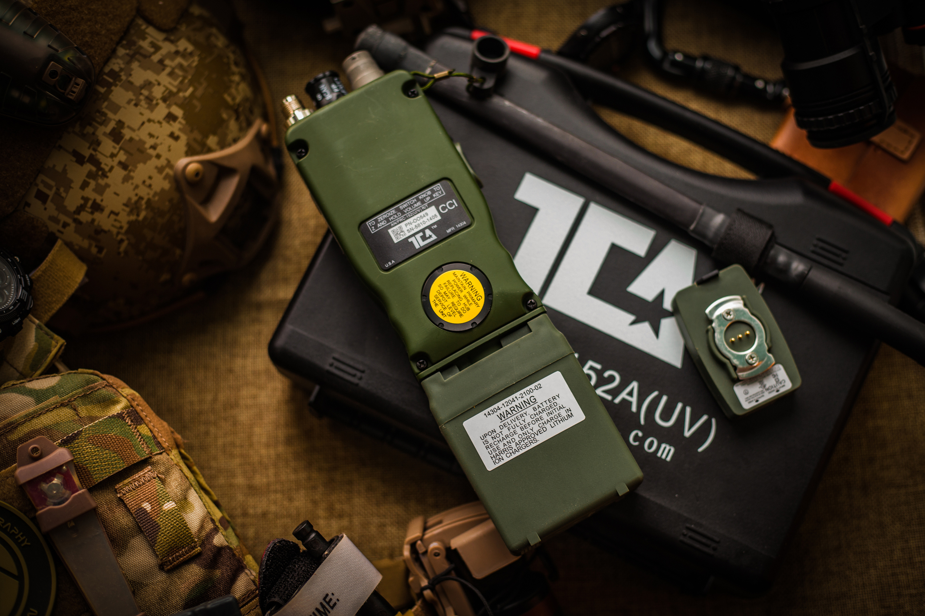 tca prc152a战术通讯电台