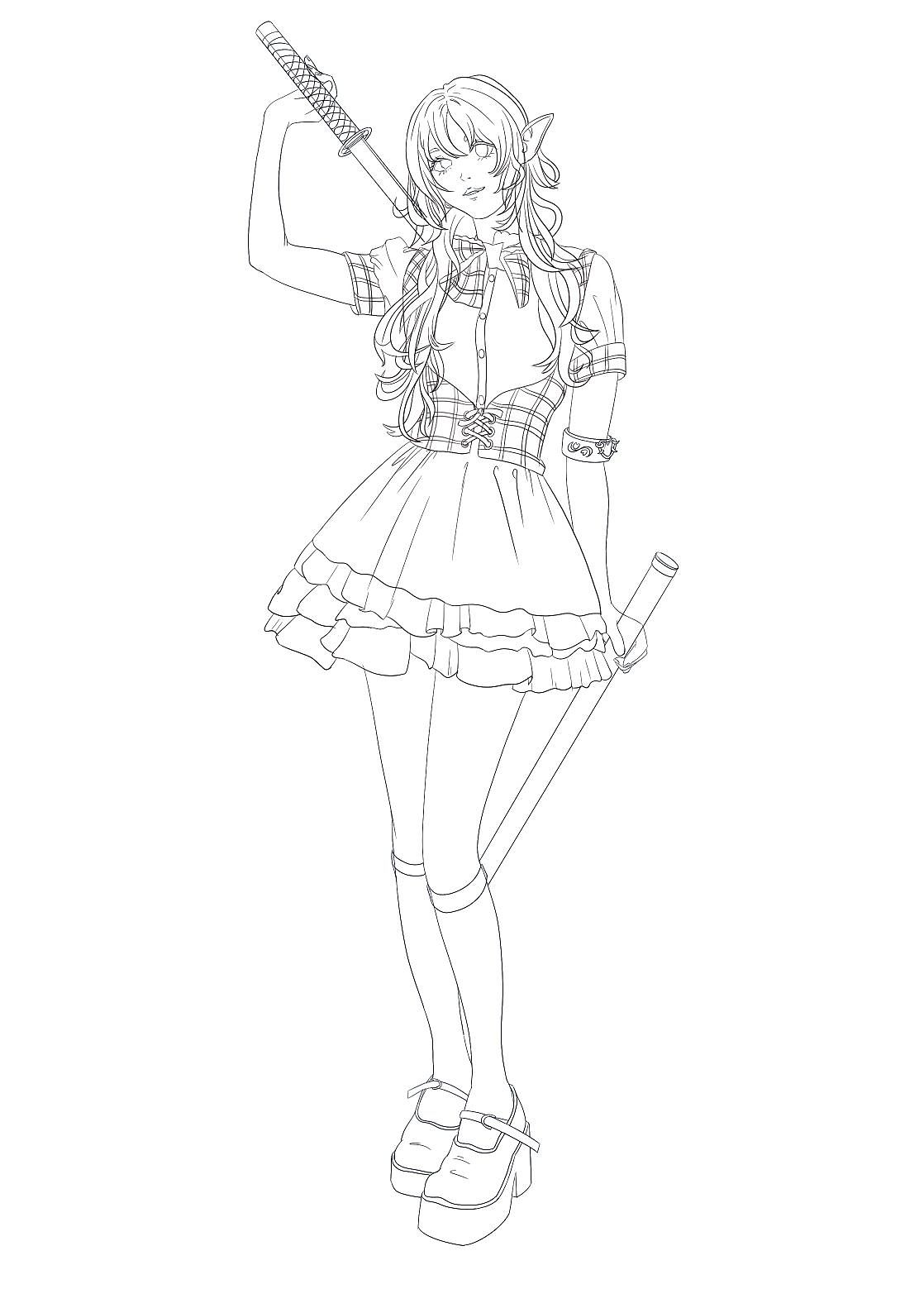 线稿（图ZMzY3Njg1NDUy） - 创作习作 - 站酷设计师墨鹿wf原创素材 - 站酷ZCOOL