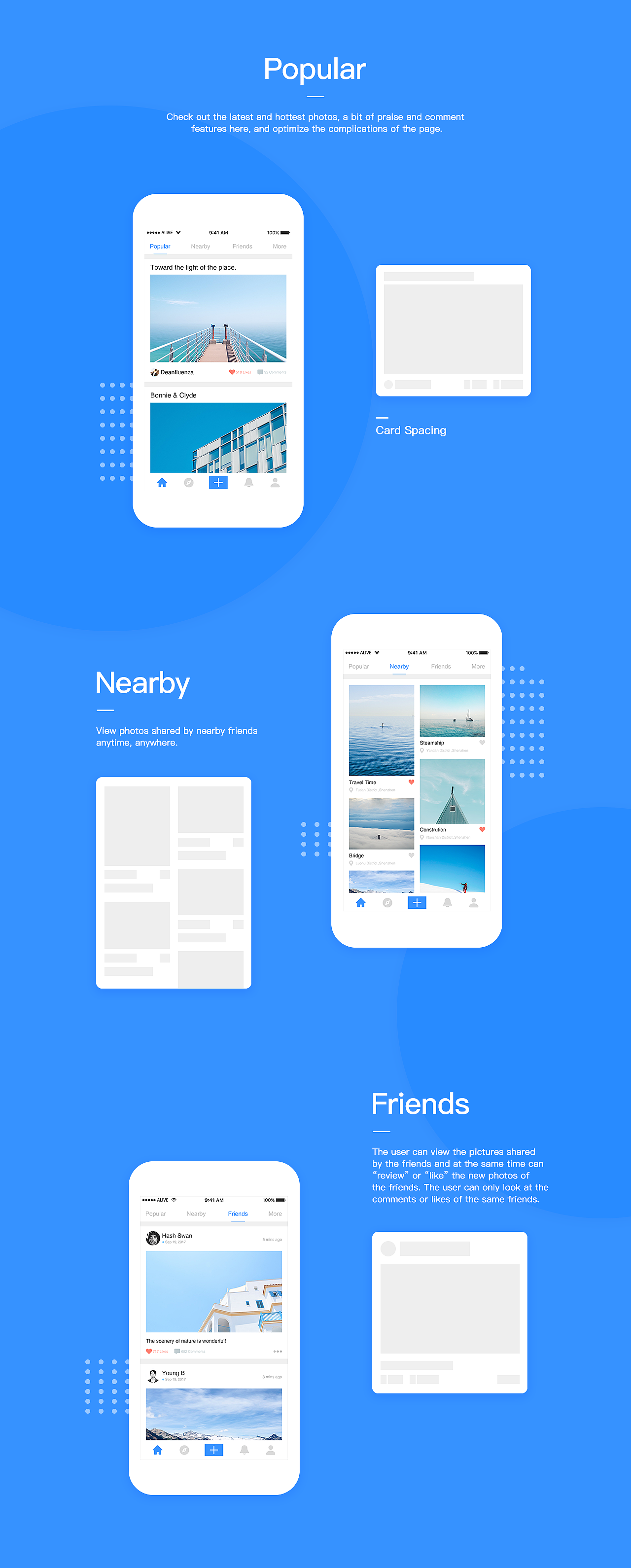 DISCOVER BEAUTIFUL | APP DESIGN