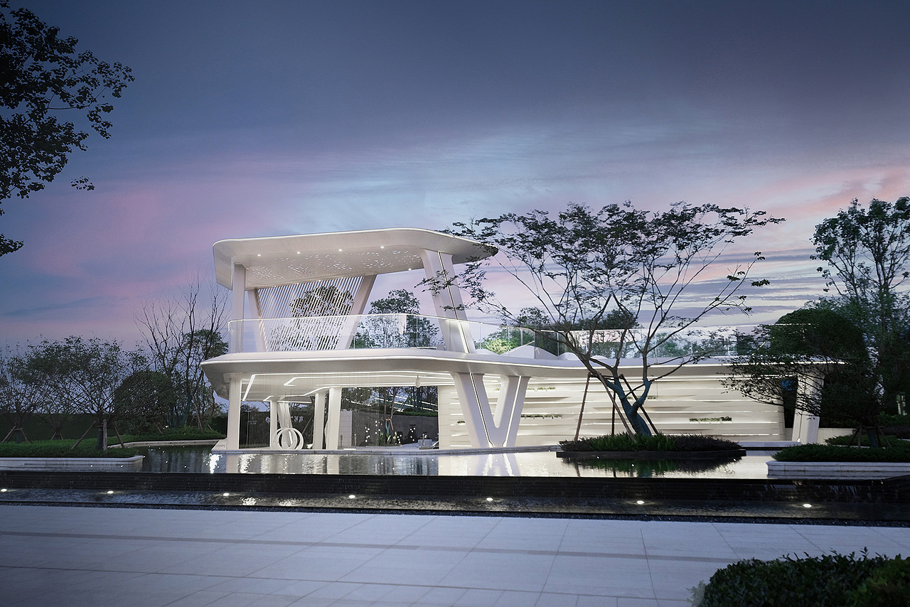 碧云之下的拾光者——光大·云启府（图ZMjY3NDU2MDQ0） - 景观设计 - 站酷设计师木杉景观原创素材 - 站酷ZCOOL