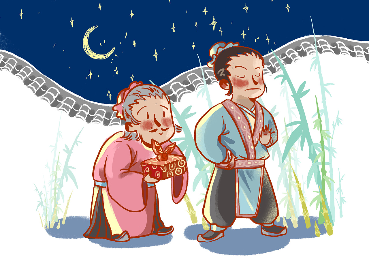 朱子系列故事插画