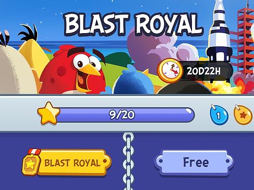 最近的东西（Angry Birds Blast）