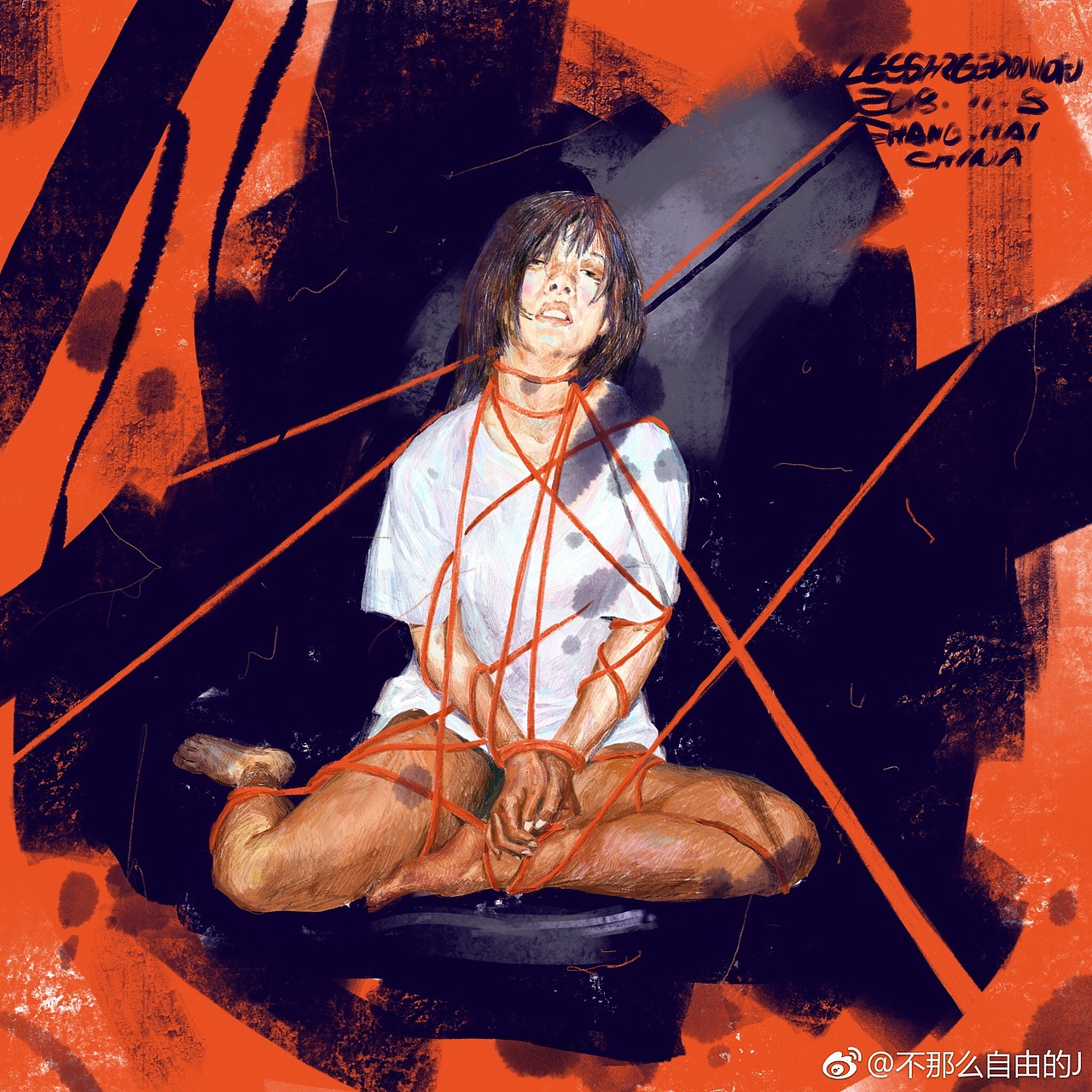 朱砂（图ZMTM0NTYzNDgw） - 创作习作 - 站酷设计师不那么自由的J原创素材 - 站酷ZCOOL