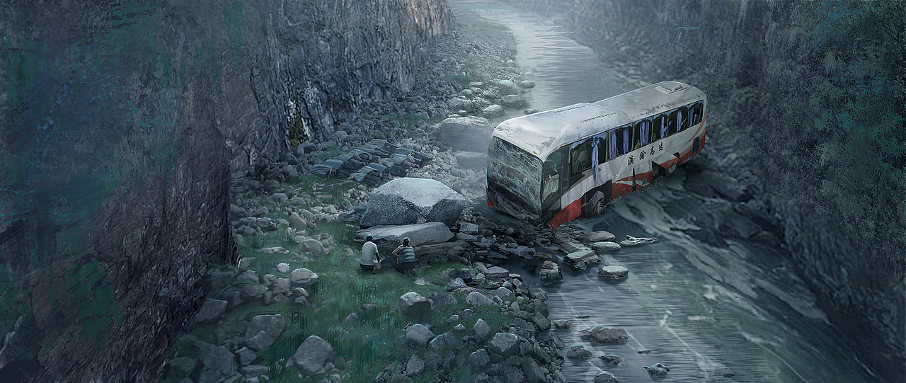 网剧《失踪人口》前期概念设计1（图ZMjEwNTU0Mjg4） - 概念设定 - 站酷设计师谷藤lybius原创素材 - 站酷ZCOOL