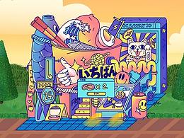 2D Q版ⅠP形象/伪3D/文创&吉祥物