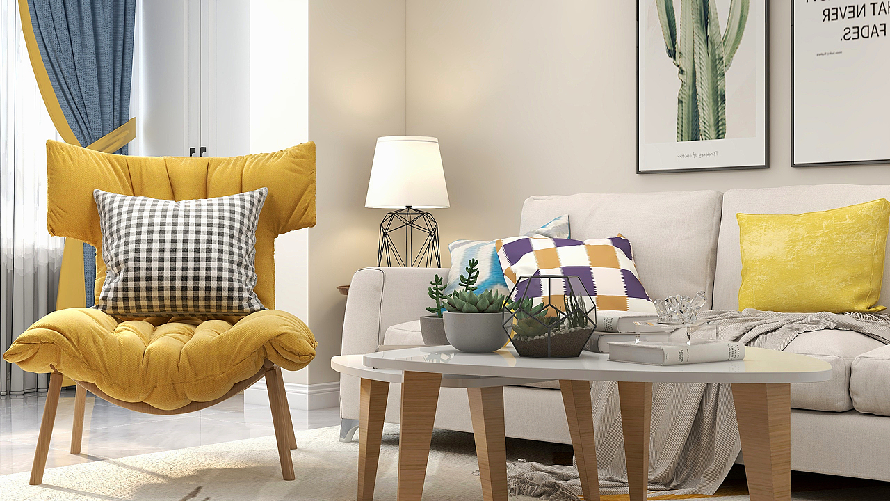 小清新原木色北欧