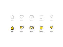 Tabbar图标设计&图标动效