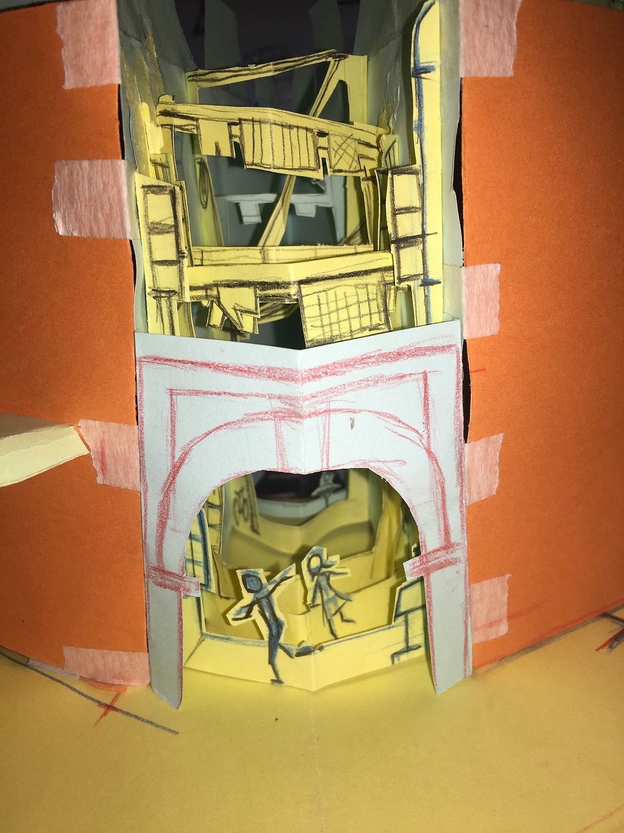 吉林动画学院 POP UP立体书项目——《上海漫话》（图ZOTU3NzQzNjQ=） - 其他手工艺 - 站酷设计师糸扬原创素材 - 站酷ZCOOL