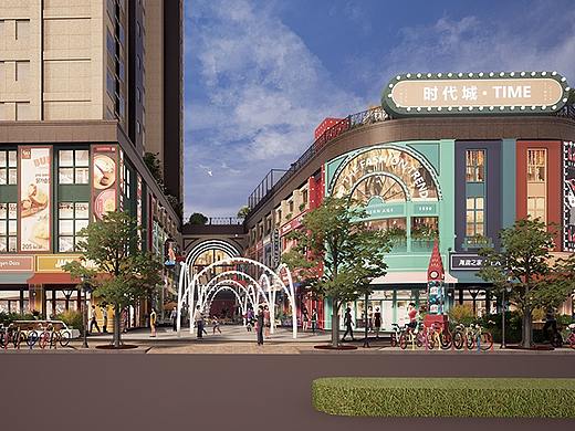 安徽阜阳时代城商业街设计：不与美好擦肩而过