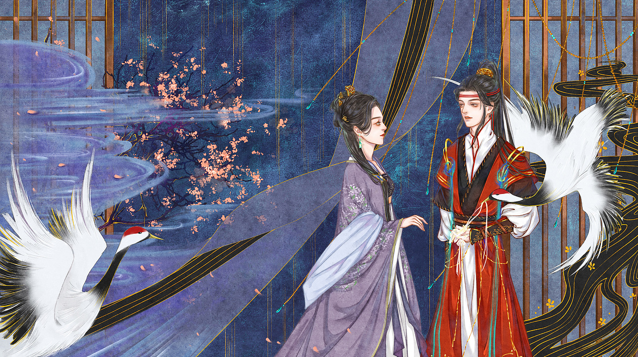 2019毕业设计作品《碧云天》（图ZMTc5MTA0OTUy） - 艺术插画 - 站酷设计师灼清霜原创素材 - 站酷ZCOOL