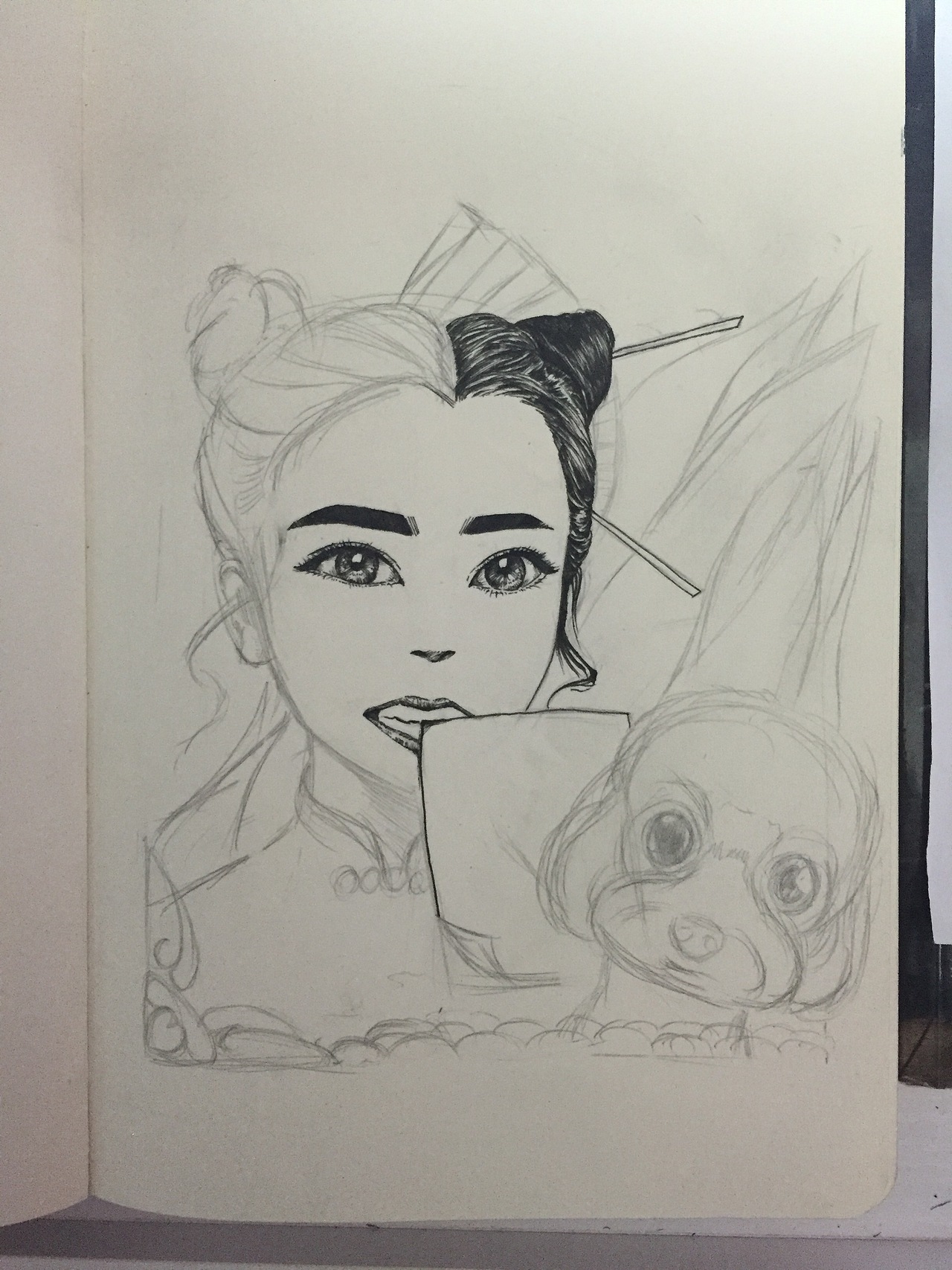 送给表妹的插画（图ZNDg3MTkwMzI=） - 创作习作 - 站酷设计师momoshouhu原创素材 - 站酷ZCOOL