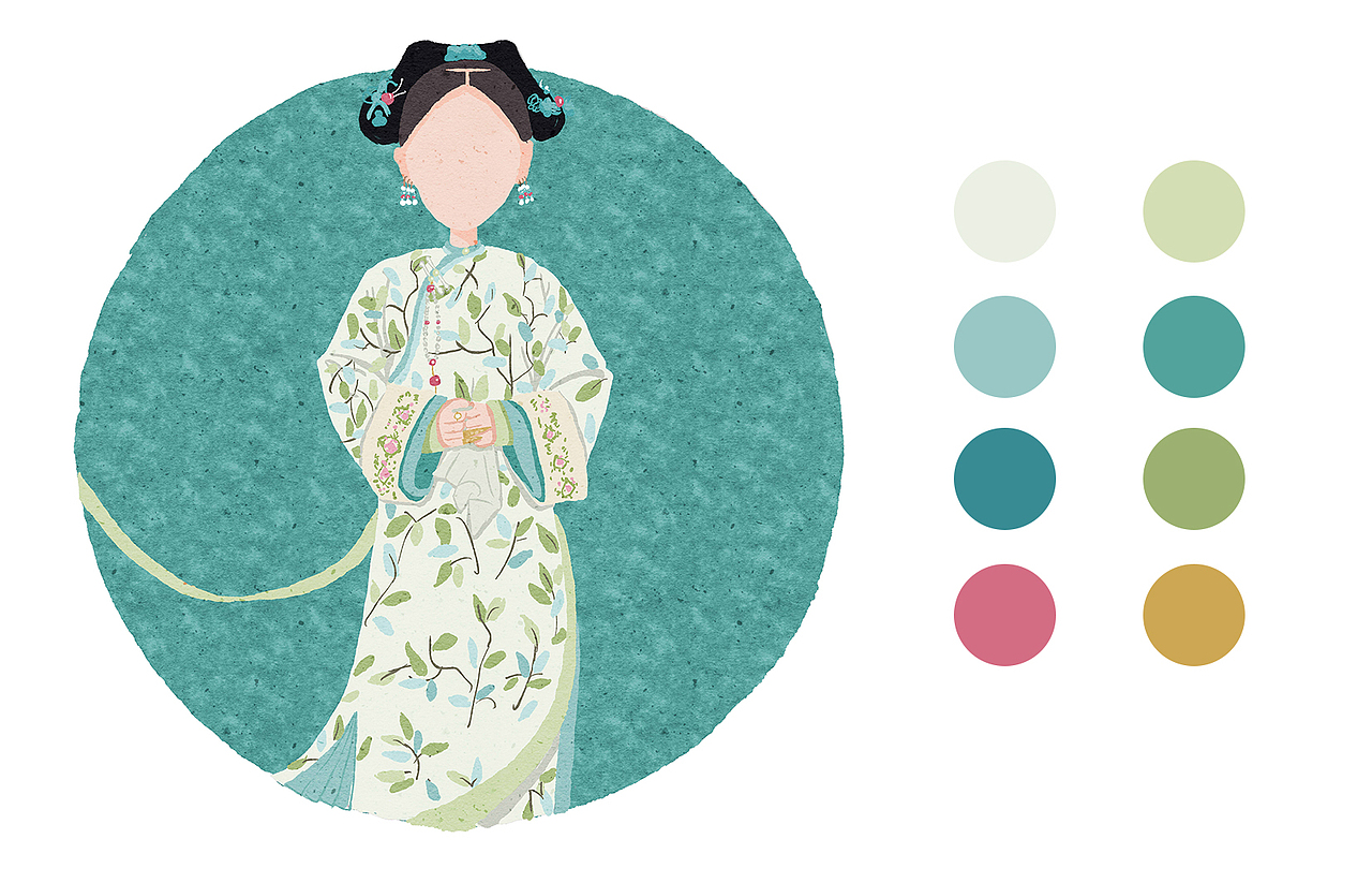 延禧攻略那些配色