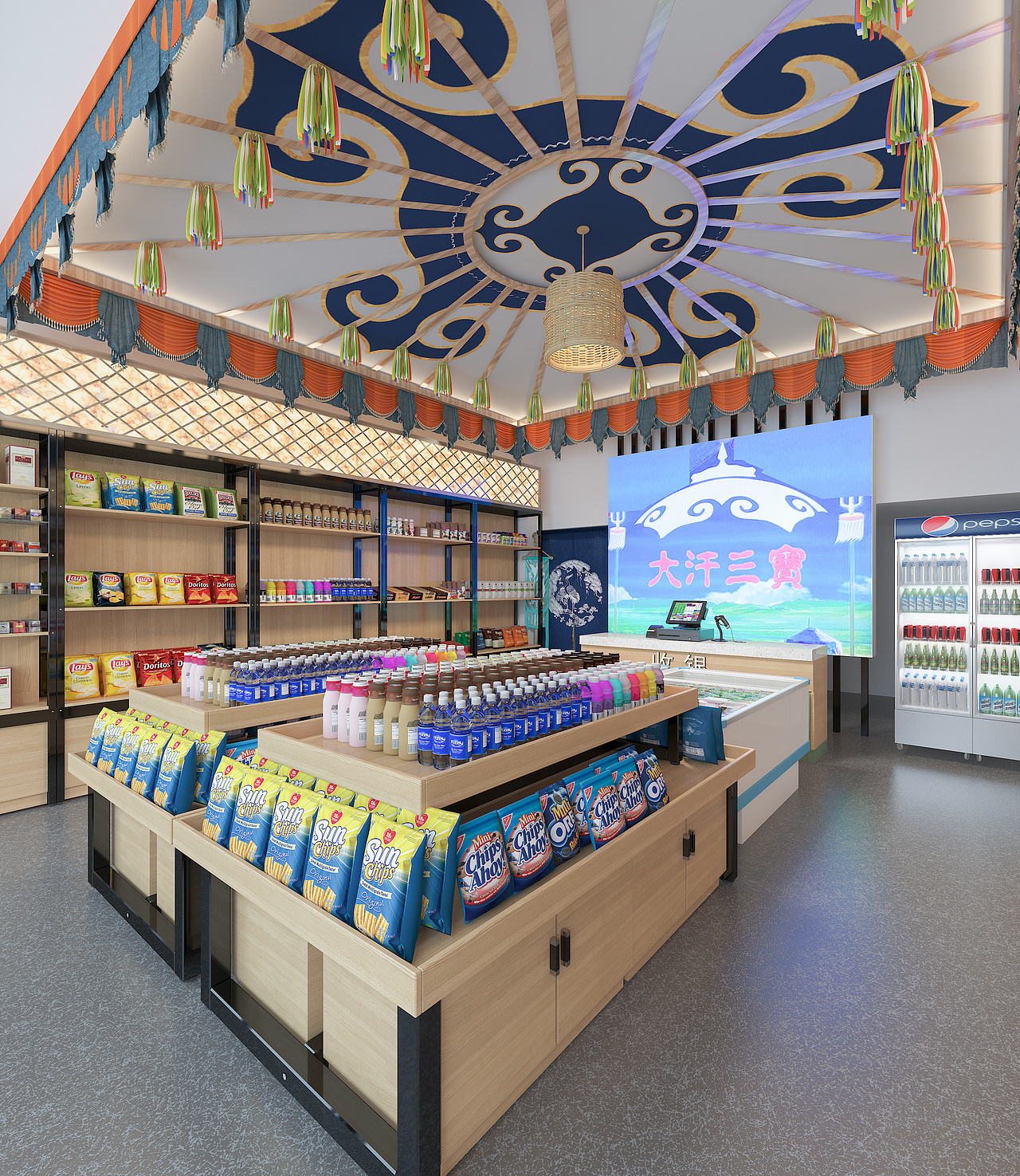 蒙元文化产品展示