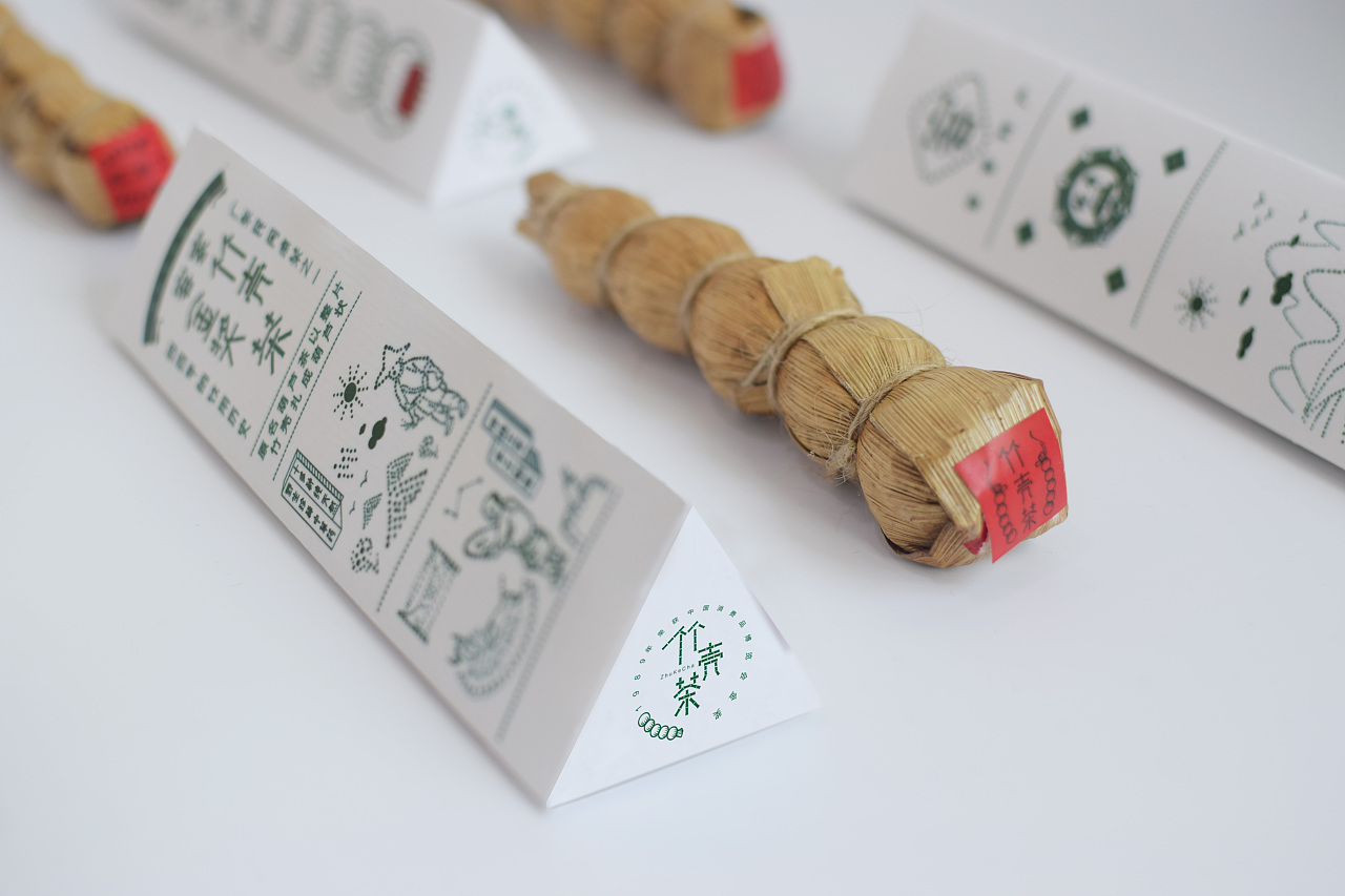 雨林古茶坊的第一款竹筒茶“竹君”包装设计作品分享。《新道设计》|平面|包装|新道设计 - 原创作品 - 站酷 (ZCOOL)