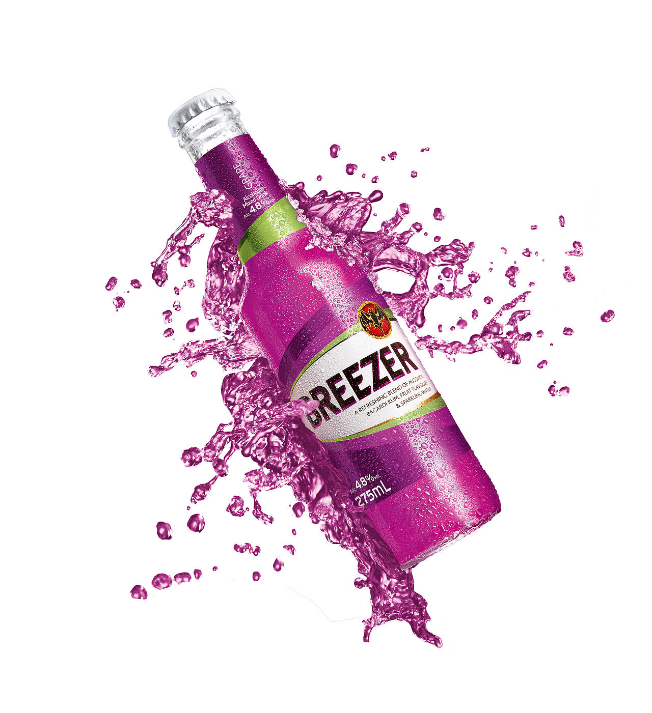 百加得百加得(bacardi)冰锐kv banner 海报